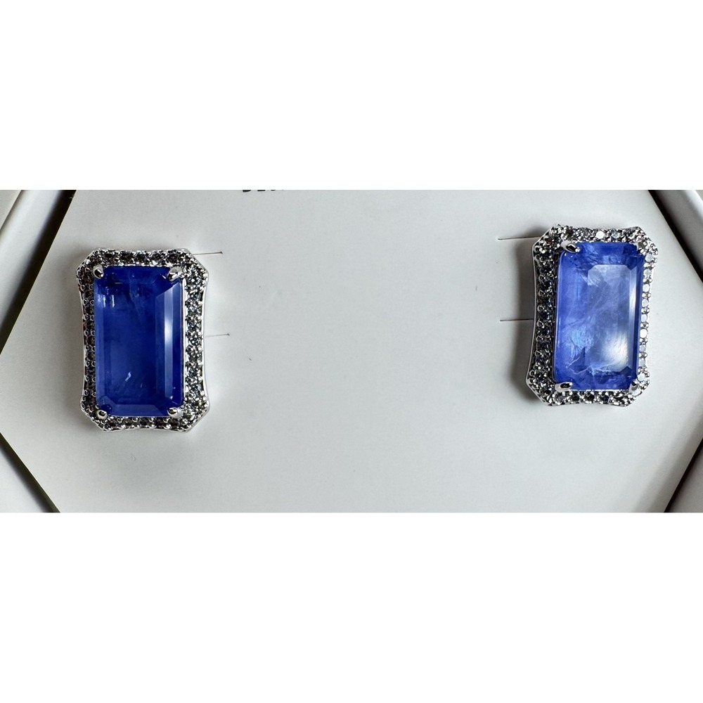 Bomb Party Through The Looking Glass Lavender Fluorite Stud Earrings ER49155